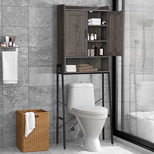 apexnova Over The Toilet Storage Cabinet, Wooden Space-Saving - Image 2