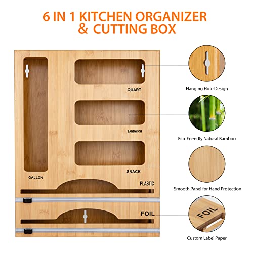 Storage Bag Organizer with Foil and Plastic Wrap Org | All Products - Image 4