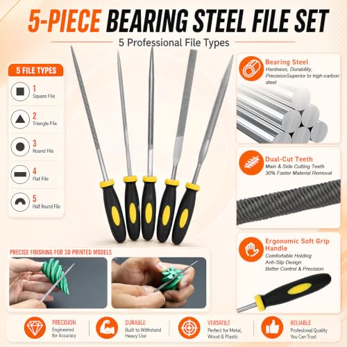 77 PCS 3D Printer Tool Kit with Storage Case,3D Printing - Image 5
