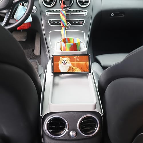 Couch Cup Holder Tray, VIENFUT Silicone Anti-Slip Sofa - Image 6