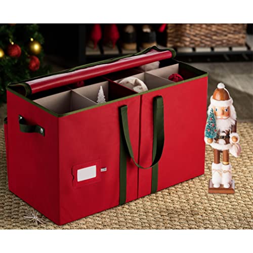 ZOBER Nutcracker Storage Containers - Ornament Christmas - Image 3