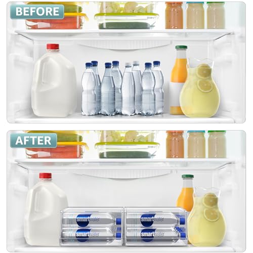 Sorbus Water Bottle Organizer for Refrigerator & Pantry - Image 6