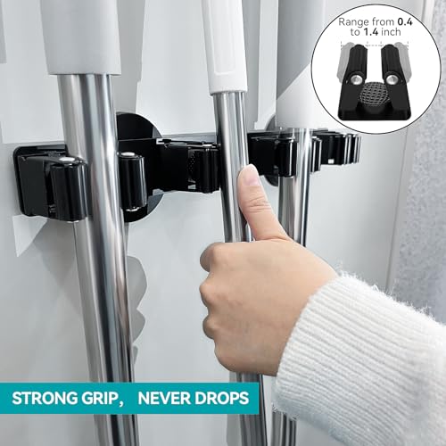 Magnetic Mop Broom Holder, Strong Non Slip Magnetic Broom Mop - Image 4