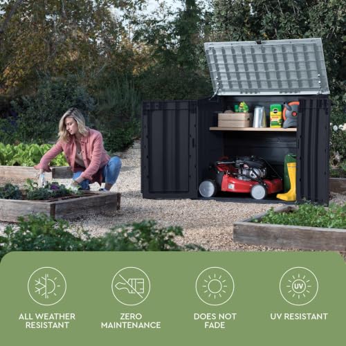 Keter Store-It-Out Prime Horizontal Storage Shed - Image 6
