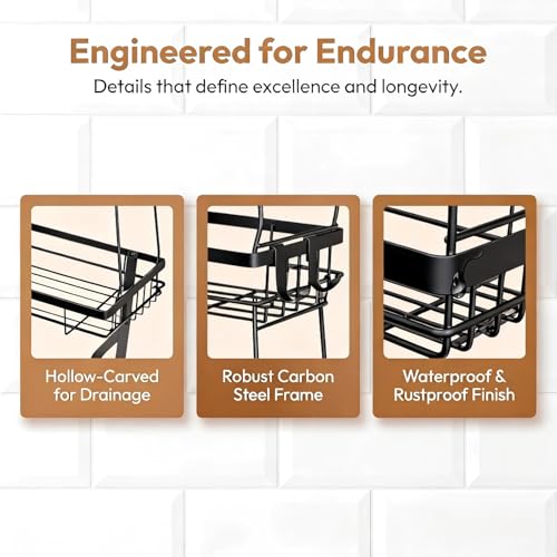 Over The Toilet Storage Rack - Bathroom Organizer Shelf - Image 7