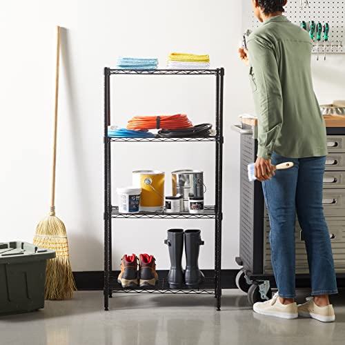 Amazon Basics 4-Shelf Steel Wire Storage Shelves for Garage - Image 3