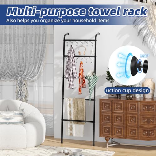 Simple Trending Blanket Ladder, 5 Tier Metal Towel Rack - Image 6
