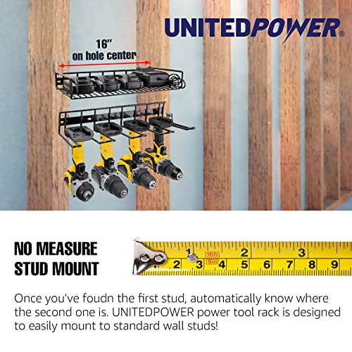 UNITEDPOWER Wall Mounted Power Tool Organizer Holder - Image 6