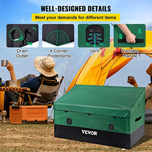 VEVOR Outdoor Storage Box, 150 Gallon Waterproof PE - Image 6