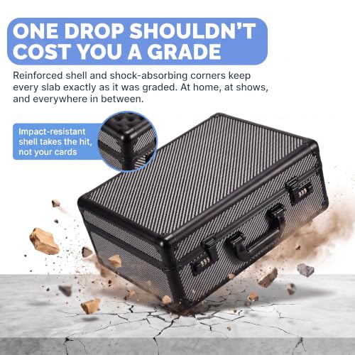 HiTekk Slab Case with Combination Lock | 120+ Slabs Graded - Image 6