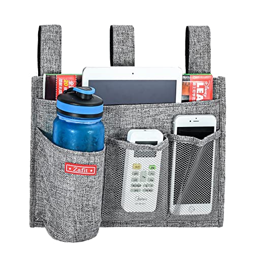 Zafit Linen Bedside Caddy, Bedside Storage Organizer | All Products - Image 3