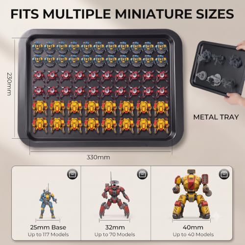 Nicpro Miniature Carrying Case, Storage & Display Case - Image 5