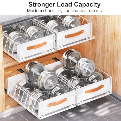 Pull out Cabinet Organizer,Heavy Duty Slide out Pantry Shelves - Image 6