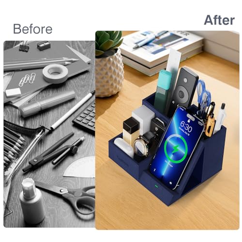 Wireless Charger with Desk Organizer, Multifunctiona | All Products - Image 3