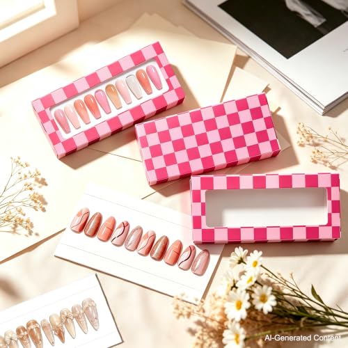 35 Pcs Press On Nail Storage Empty Nail Organizer Box - Image 4