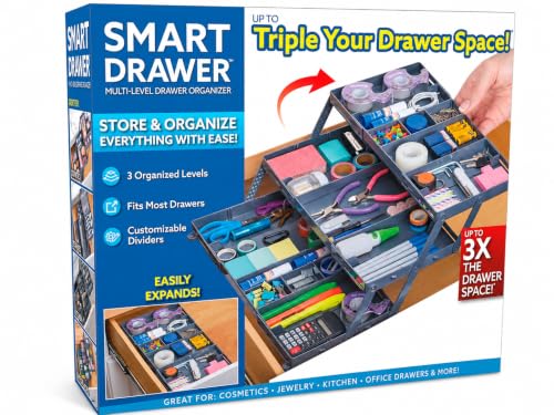 Ontel Smart Drawer Organizer - Multi-level Jewelry Holder - Image 2