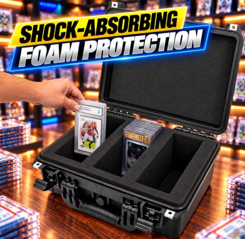 CASEMATIX Waterproof Graded Card Storage Box for 100 PSA, BGS - Image 3