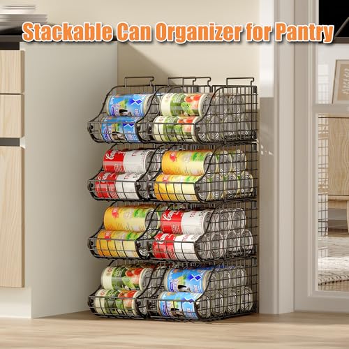 Sonyabecca 8 Pack Stackable Can Organizer for Pantry | All Products - Image 6
