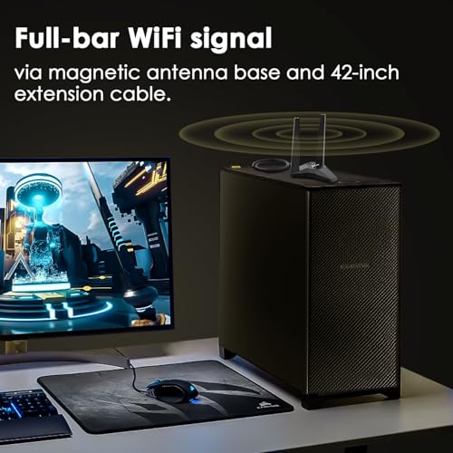 WAVLINK AXE5400 PCIe WiFi 6E WiFi Card with Magnetic Antennas - Image 3