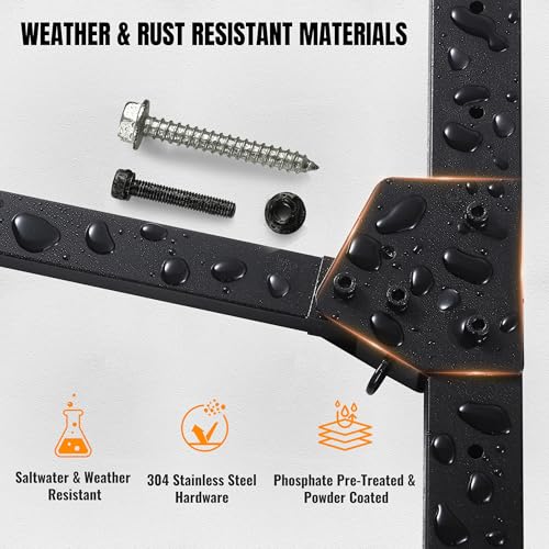 3-Tier Foldable Kayak Wall Mount Rack, 360 LBS Capacity - Image 6
