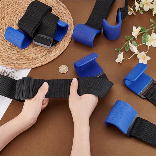 AHANDMAKER 4 Pack Double Claw Trash Can Lock Straps - Image 4