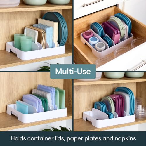 YouCopia StoraLid 24 Container Lid Organizer, Adjustable Plastic - Image 7