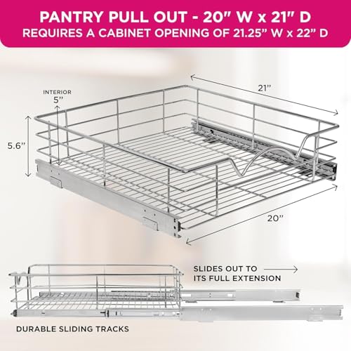 HOLDN’ STORAGE Pull Out Cabinet Organizer, Pantry Dr | All Products - Image 7
