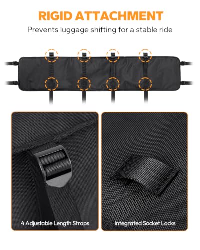 UTV Roll Cage Organizer, Cargo Rear Storage Bag Waterproof - Image 7