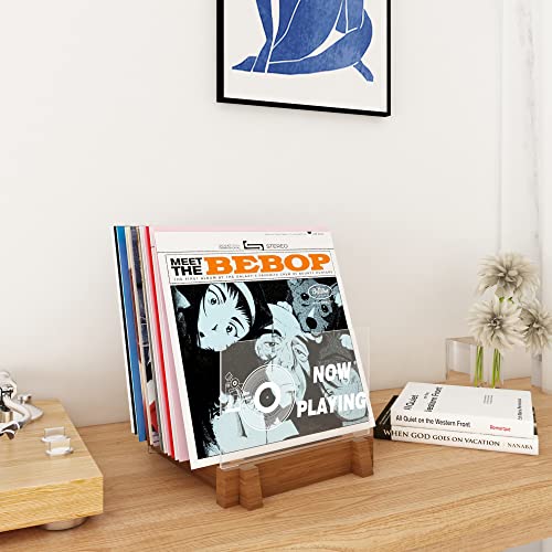 YuanDian Vinyl Record Storage, Now Playing Vinyl Record Stand - Image 7