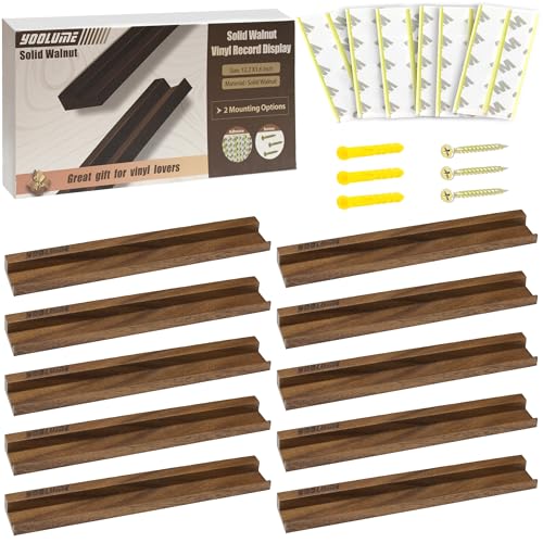 Record Wall Display No Drill with 2 Mount Options(Adhesive - Image 2