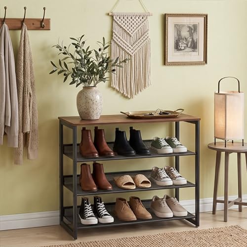 Garden 4 you Shoe Rack for Entryway 4 Tiers 11.8" D | All Products - Image 4