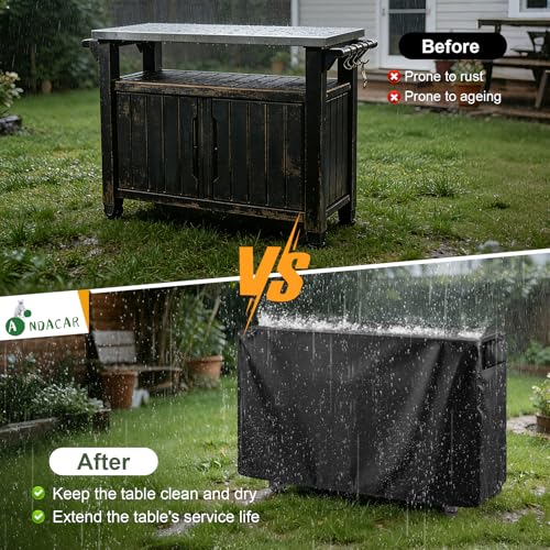 Outdoor Prep Table Cover 52" for Keter Unity XL Portable - Image 6