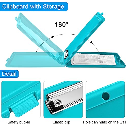 Chinco 6 Pcs Clipboard Folder with Storage, 9.5 x 13 | All Products - Image 4