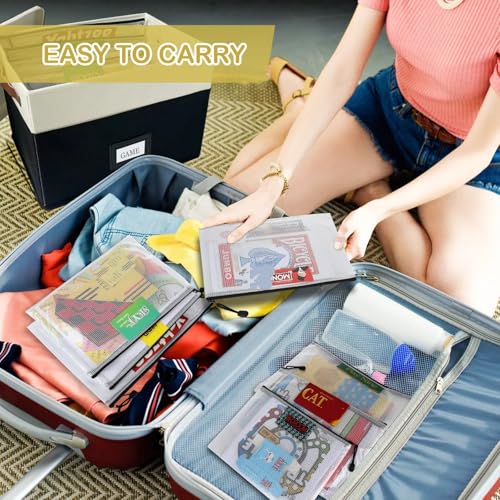 Board Game Storage, Board Game Organizer with 12pcs Zipper - Image 8