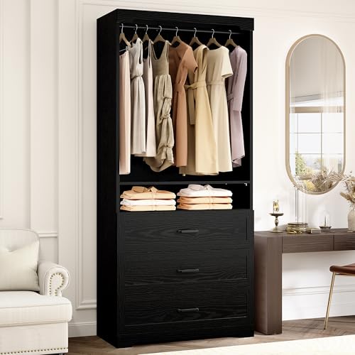 IRONCK Freestanding Closet System with Adjustable Shelves - Image 2
