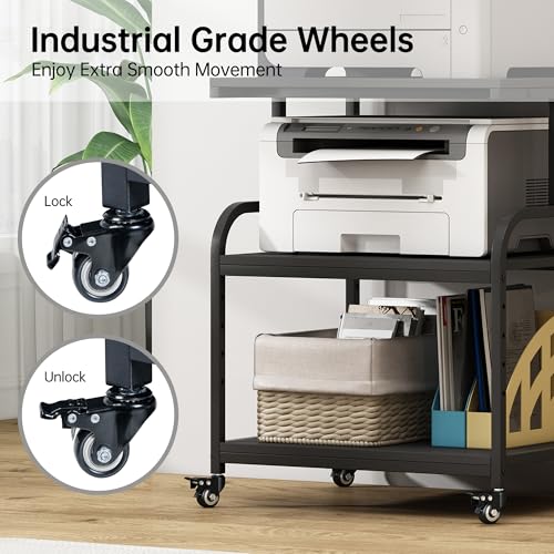 Fannova 23.6"x18.9"x30" Large Printer Stand | Home Organization - Image 6