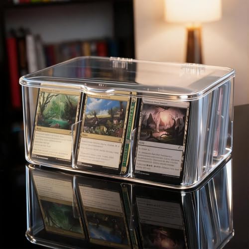 Large Card Storage Box Size Upgraded1800+ Acrylic Clear - Image 2