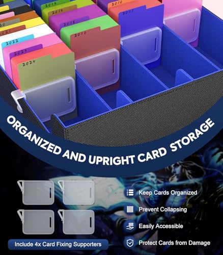 MoKo Trading Card Storage Box for MTG, 3000+ Card Organizer - Image 5