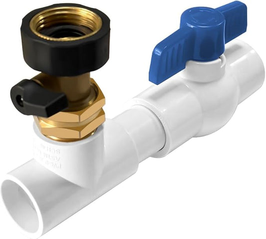 3/4 Garden Pipe Fitting AC Drain Line Cleaner Tool,AC Drain Line Unclogger,Quickly and Effectively Unclog condensate Water blockages