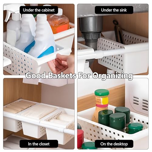 Gonetre Shelf Baskets Storage Basket for Expandable | All Products - Image 4