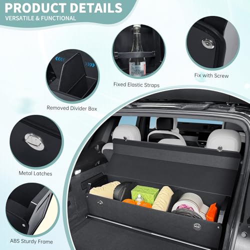 Car Trunk Organizer, Leather Trunk Organizer for Suv - Image 5
