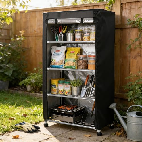 Klmnop Storage Shelf Cover Fits Racks 36" L X 18''W X 72''H - Image 7