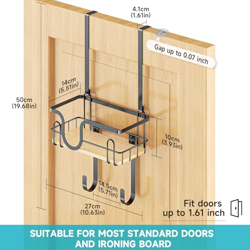 Ironing Board Holder Wall Mount, Over The Door Ironing - Image 3