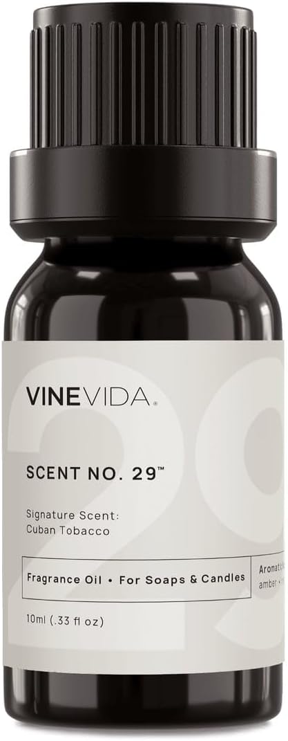 VINEVIDA [0.33oz] Scent No.29 Fragrance Oil for Candle Making - Made in USA Natural Candle Scents - Soap Making Fragrance Oil