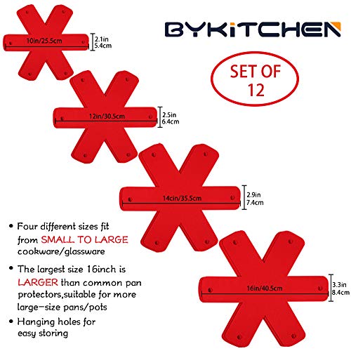 BYKITCHEN Pot Pan Protectors for Stacking, 12pcs & 4 | All Products - Image 4