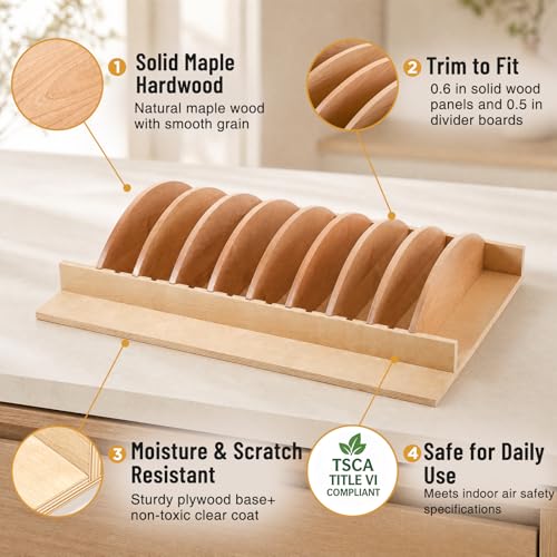 Nuanchu 1 Set Shelf Adjustable Deep Drawer Insert | Home Organization - Image 4