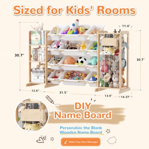 Toy Storage Organizer with Stuffed Animal Storage | Home Organization - Image 3
