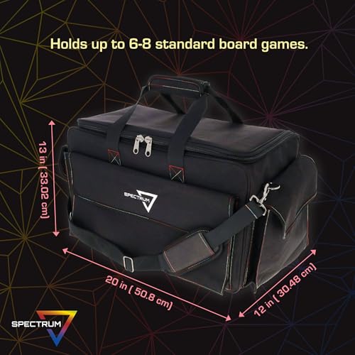 BCW Spectrum Board Game Bag | Durable Duffle for 6-8 Board - Image 4
