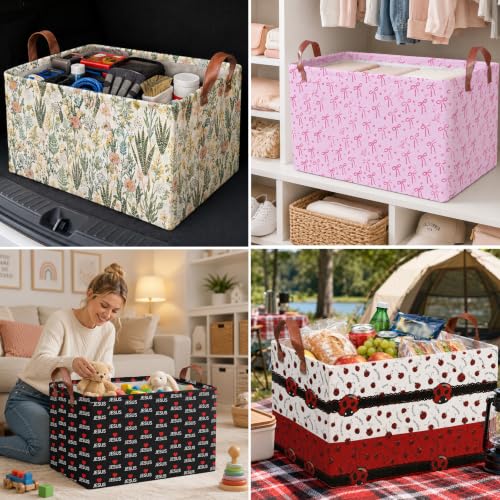 Flower Car Trunk Organizer 20L Collapsible Auto Storage - Image 8