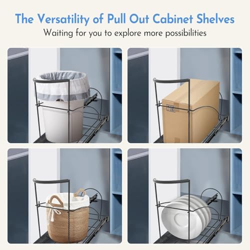 Pull Out Trash Can Under Cabinet, Heavy Duty Under Sink Organizer - Image 7
